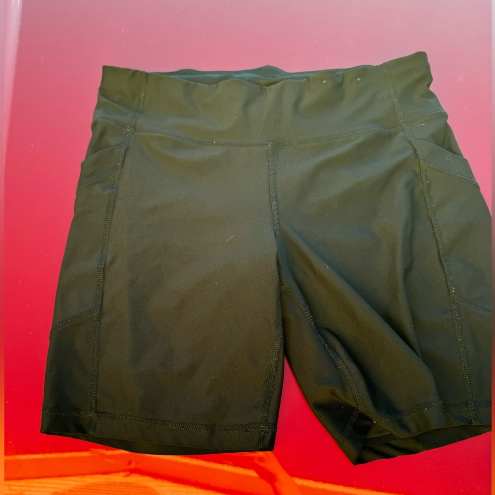 Black Biker Shorts